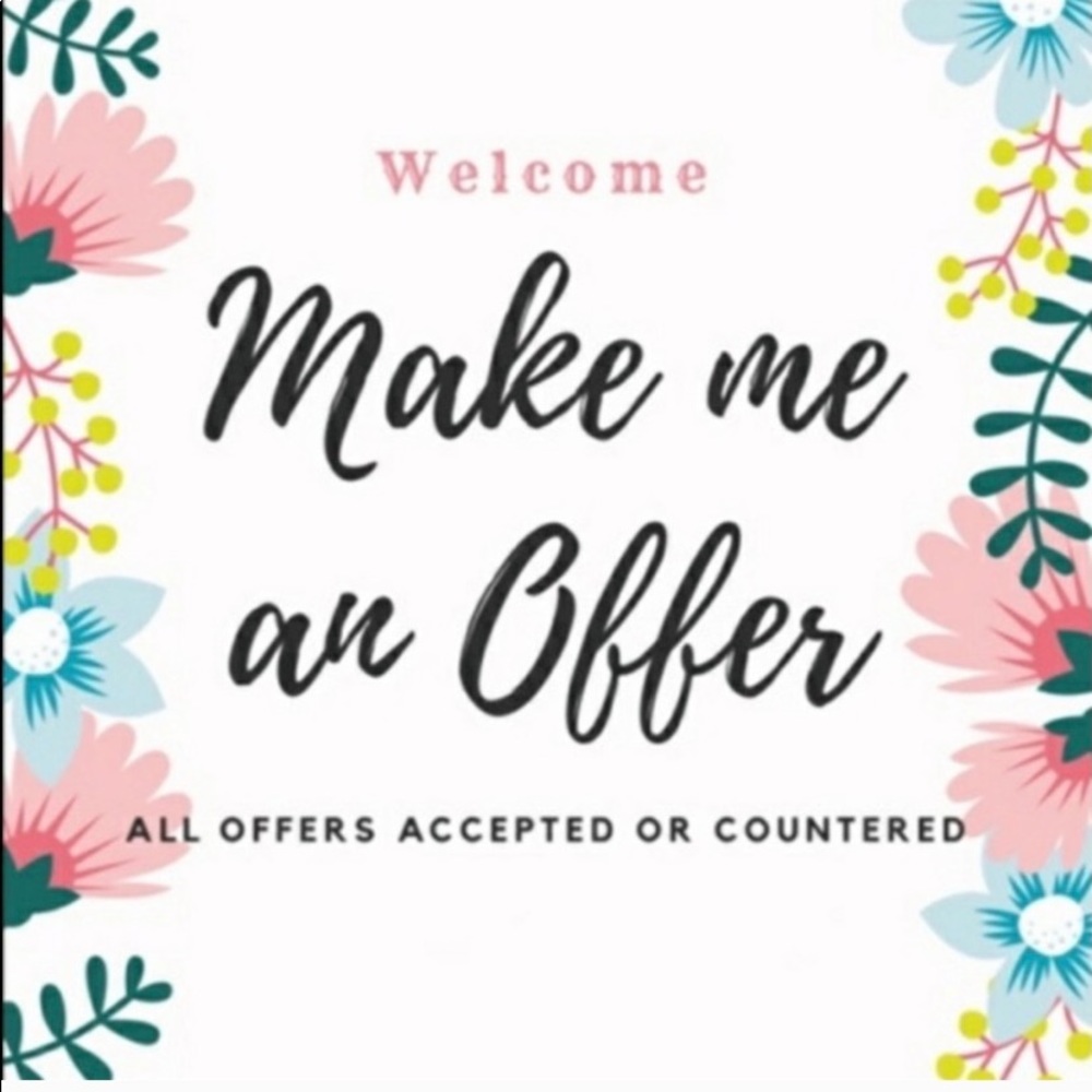 All offers are welcome!!